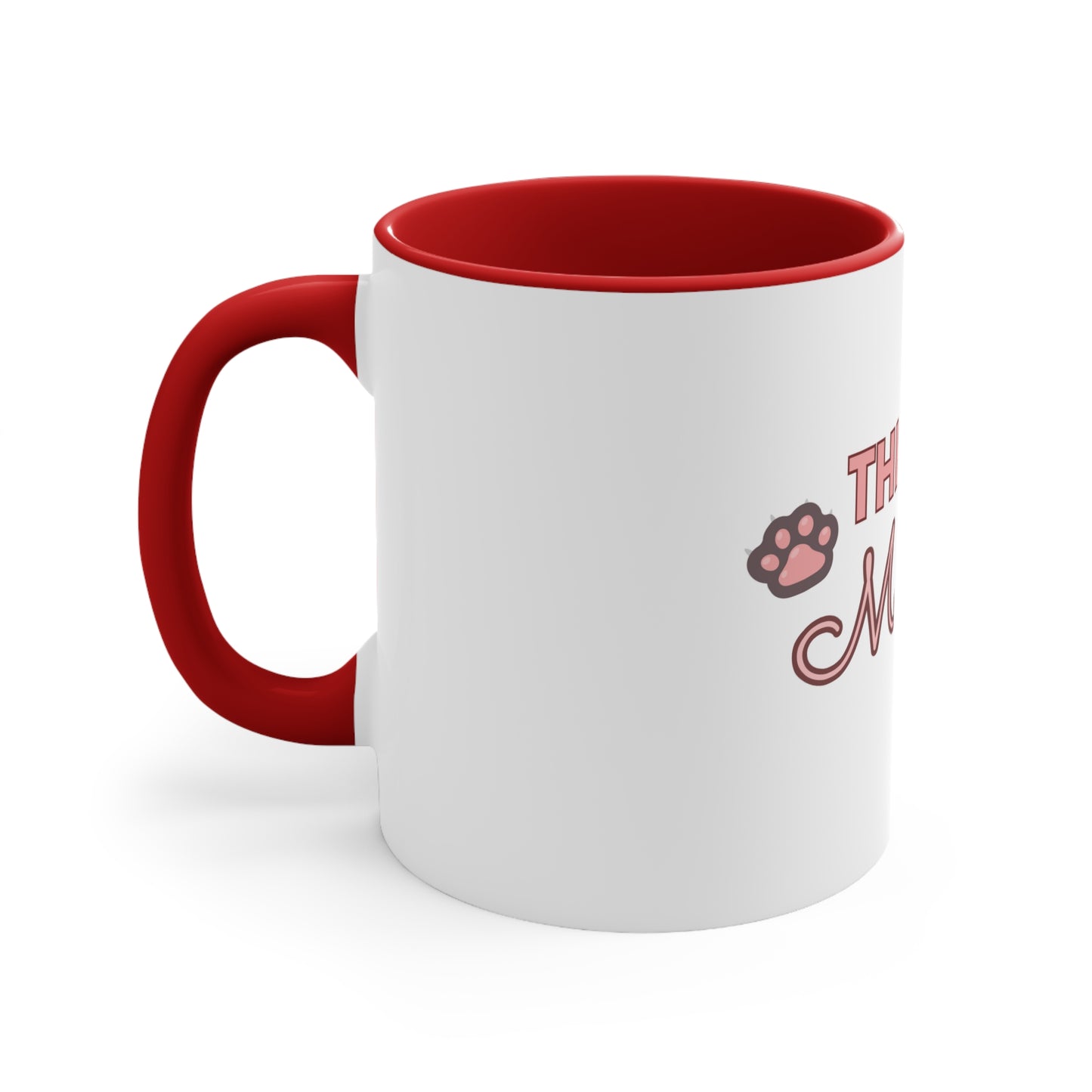 Cute Cat Lover Accent Mug - 'The Best Meowther' Gift for Pet Moms