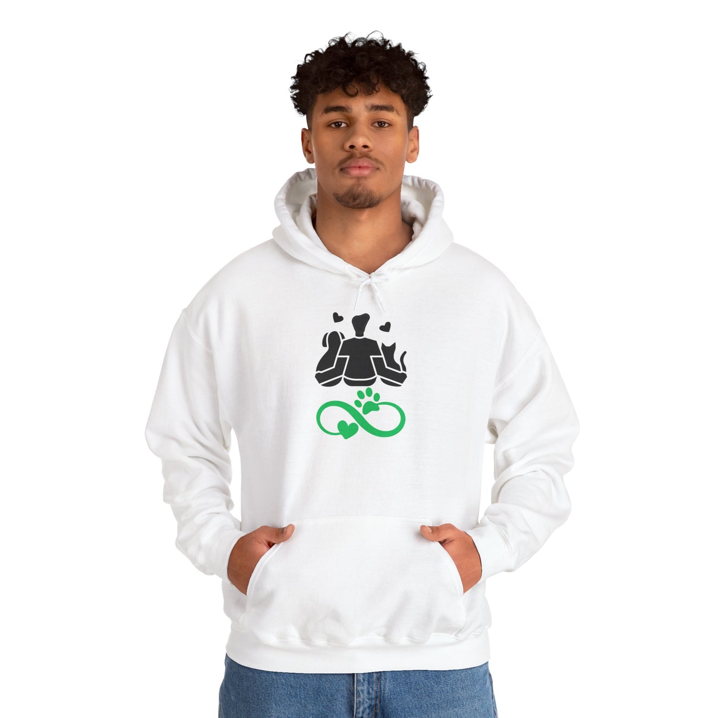 Cozy & Durable Unisex Heavy Blend™ Hooded Sweatshirt – Perfect for Pet Lovers!