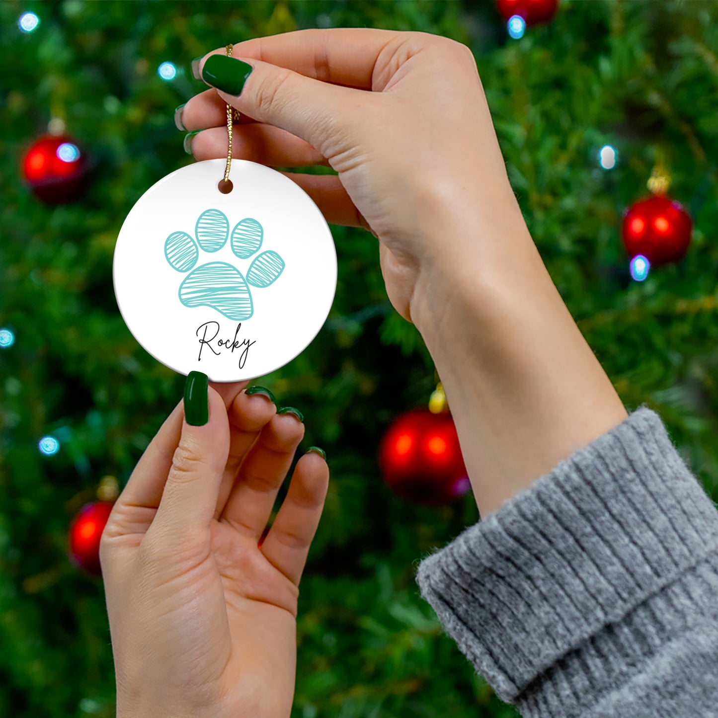 Ceramic Pet Ornament – Unique Keepsake for Pet Lovers