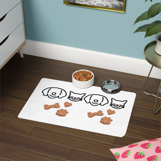 Pet Food Mat – Keep Your Pet’s Mealtime Clean & Mess-Free