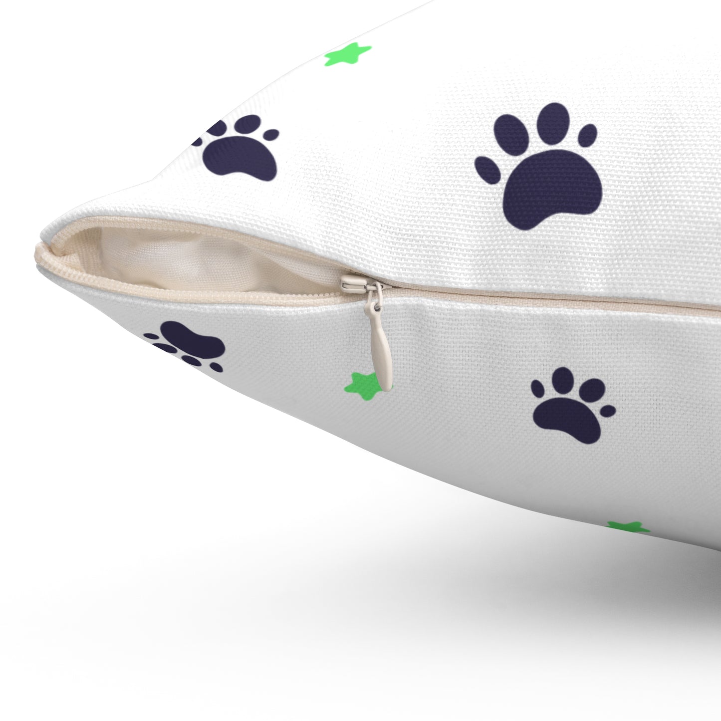 Cozy Square Pillow for Pet Lovers – Perfect for Home Decor