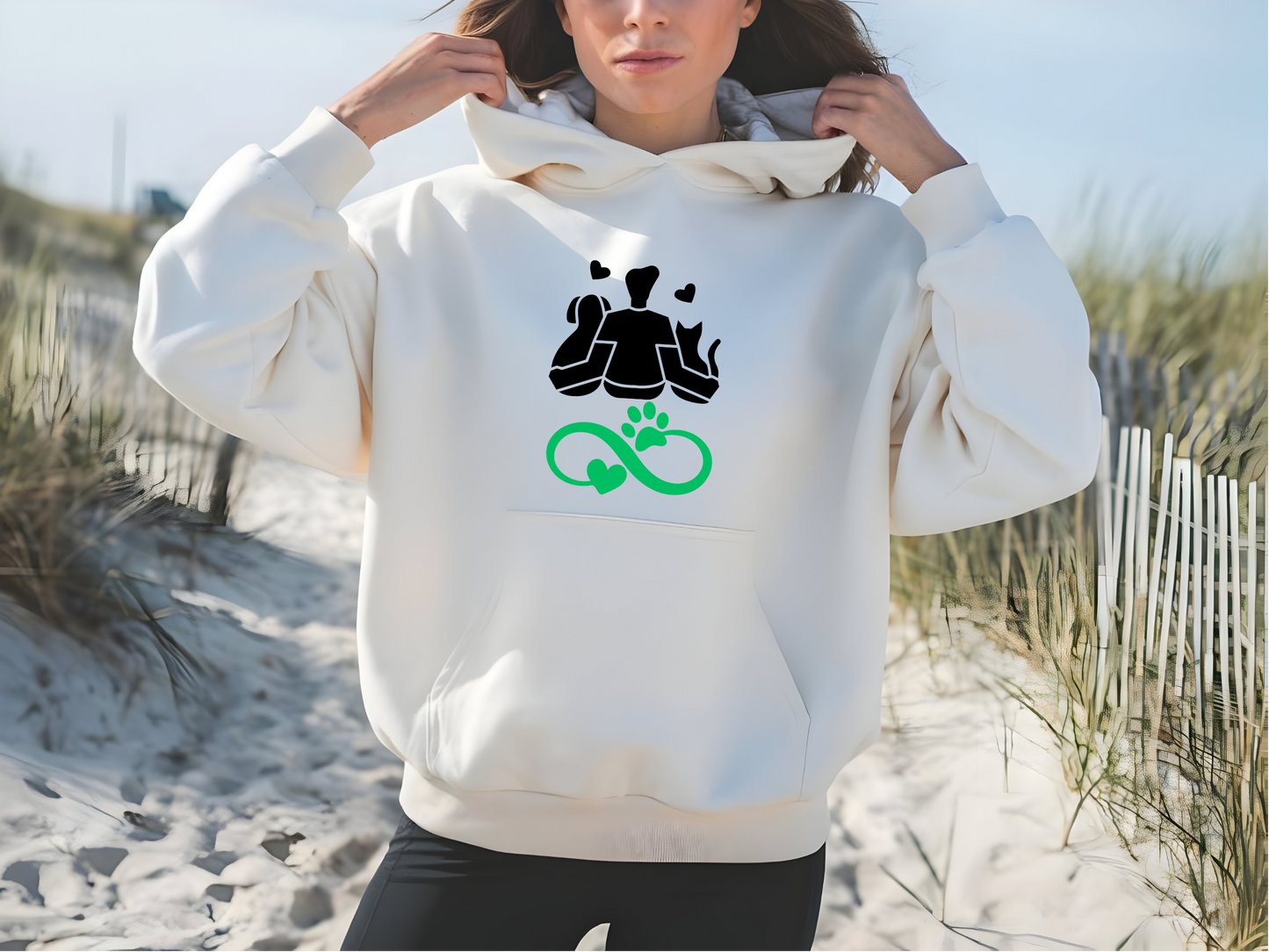 Cozy & Durable Unisex Heavy Blend™ Hooded Sweatshirt – Perfect for Pet Lovers!